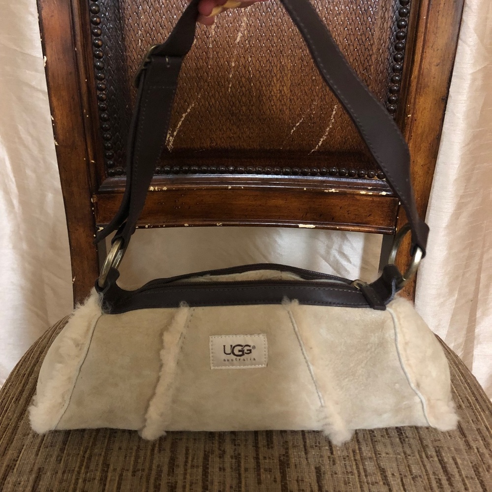 UGG Sherpa Shearling Shoulder Bag